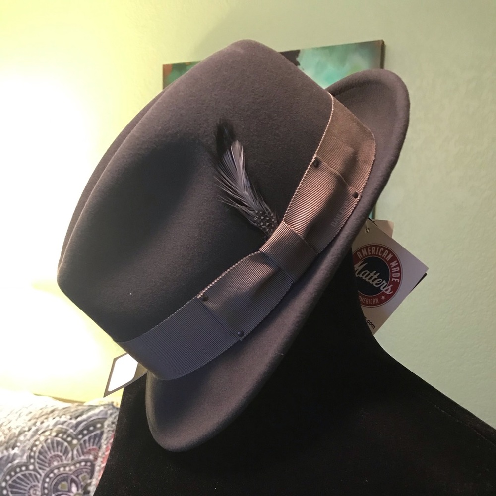 Fedora hat by Bailey